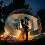 אוהל מפואר Burbujas Astronomicas Albarari סנשנשו