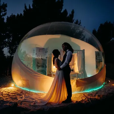 Luxury tent Burbujas Astronomicas Albarari Sanxenxo