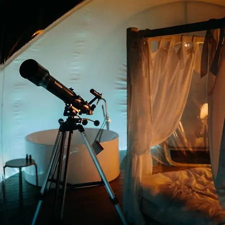 Burbujas Astronomicas Albarari Luxe tent Sanxenxo
