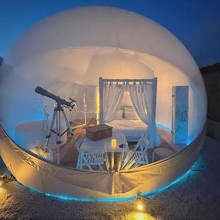 Luxury tent Burbujas Astronomicas Albarari