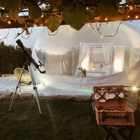Luxury tent Burbujas Astronomicas Albarari *