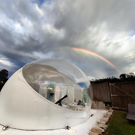 Luxury tent Burbujas Astronomicas Albarari