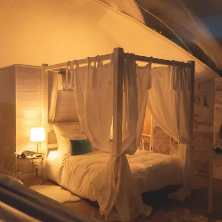 Luxury tent Burbujas Astronomicas Albarari *