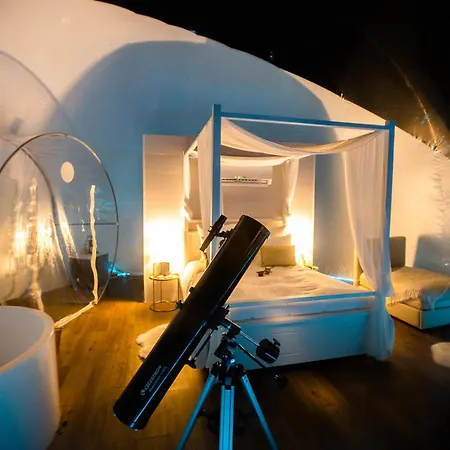 אוהל מפואר Burbujas Astronomicas Albarari סנשנשו