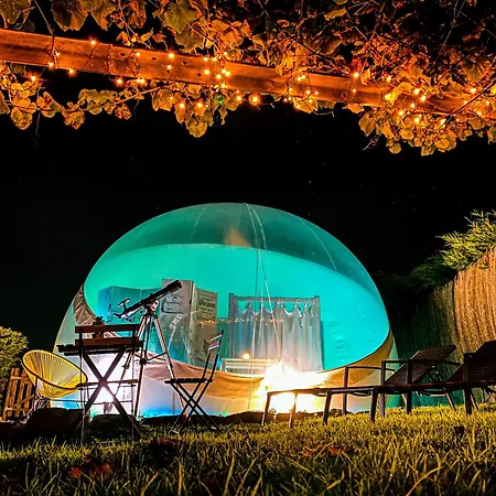 Luxury tent Burbujas Astronomicas Albarari *